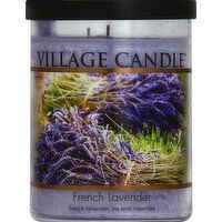 Village Candle Candle, French Lavender, Glass Cylinder - 1 Each 