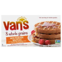 Van's Waffles,  Multigrain, 8 Whole Grains