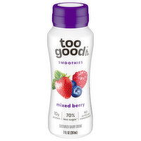 Too Good & Co. Smoothies, Mixed Berry - 7 Fluid ounce 