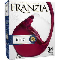 Franzia Vintner Select Merlot Red Wine Box, 5.0 L     - 5 Litre 