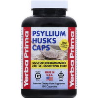 Yerba Prima Psyllium Husks Caps, Capsules - 180 Each 