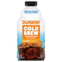 Dunkin' Coffee Concentrate, Cold Brew, Caramel - 31 Fluid ounce 