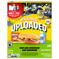 Lunchables Lunch Combinations, Ham and American Sub Sandwich - 1 Each 