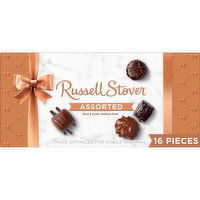 Russell Stover Assorted Milk & Dark Chocolate Gift Box 9.4 oz. (≈ 16 pieces) - 9.4 Ounce 