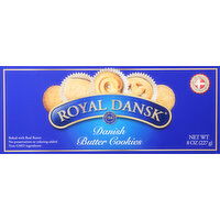 Royal Dansk Cookies, Butter, Danish - 8 Ounce 