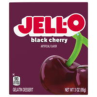 Jell-O Gelatin Dessert, Black Cherry - 3 Ounce 