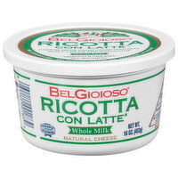 BelGioioso Cheese, Ricotta, Whole Milk - 16 Ounce 