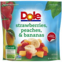 Dole Strawberries, Peaches & Bananas