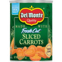 Del Monte Carrots, Sliced