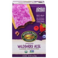 Nature's Path Organic Toaster Pastries, Wildberry Acai, Frosted