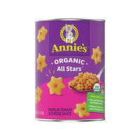 Annie's Pasta in Tomato & Cheese Sauce, Organic, All Stars