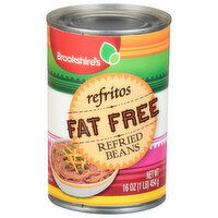 Brookshire's Fat Free Refried Beans - 16 Ounce 