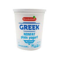 Brookshire's Nonfat Plain Greek Yogurt - 2 Pound 