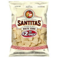 Santitas Tortilla Chips, White Corn - 11 Ounce 