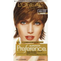 Superior Preference Permanent Haircolor, with Shine Serum, Warmer, Lightest Golden Brown 6-1/2G