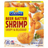 Gorton's Shrimp, Beer Batter - 9 Ounce 