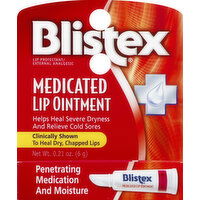 Blistex Lip Ointment, Medicated - 0.21 Ounce 