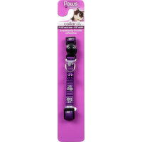 Paws Happy Life Collar for Cats, Breakaway Buckle Reflective, 7-10" Neck Size - 3/8" Width - 1 Each 