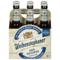 Weihenstephaner Beer, Hefe Weissbier, Bavarian Style - 6 Each 