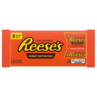 Reese's Peanut Butter Cups, Milk Chocolate, Snack Size - 8 Each 