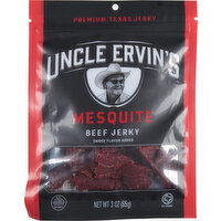 Uncle Ervin's Beef Jerky, Mesquite - 3 Ounce 