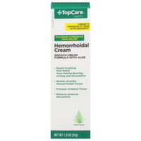 TopCare Hemorrhoidal Cream, Maximum Strength Pain Relief - 1.8 Ounce 