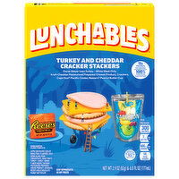 Lunchables Cracker Stackers, Turkey and Cheddar, Fun Pack - 1 Each 