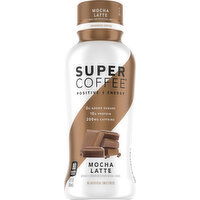 Super Coffee Coffee, Enhanced, Mocha Latte, Positive Energy - 12 Fluid ounce 