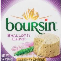 Boursin Gournay Cheese, Shallot & Chive - 5.2 Ounce 