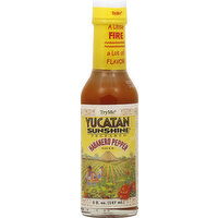 Try Me Habanero Pepper Sauce, Yucatan Sunshine Prepared - 5 Ounce 