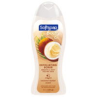 Softsoap Exfoliating Body Wash, Coconut Butter