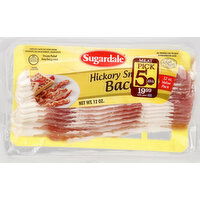 Sugardale Bacon, Hickory Smoked, Value Pack - 12 Ounce 