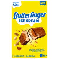 Butterfinger Ice Cream Bars - 6 Each 