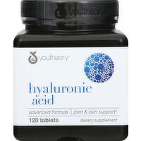 youtheory Hyaluronic Acid, Tablets - 120 Each 