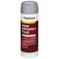 TopCare Powder Spray, Athlete's Foot, Medicated - 4.6 Ounce 