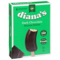 Diana's Banana Babies, Dark Chocolate - 5 Each 