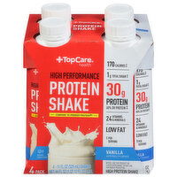 TopCare Protein Shake, Vanilla, 4 Pack - 4 Each 