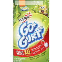 Yoplait Yogurt, Low Fat, SpongeBob SquarePants, Variety, Value Pack - 16 Each 