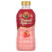 Promised Land Dairy Whole Milk, Very Berry Strawberry