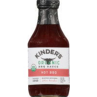 Kinder's BBQ Sauce, Organic, Hot BBQ