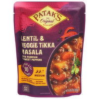 Patak's Lentil & Veggie Tikka Masala, with Pumpkin & Sweet Peppers, Medium