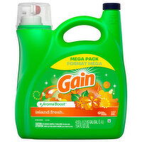 Gain Detergent, Island Fresh, Mega Pack - 154 Fluid ounce 