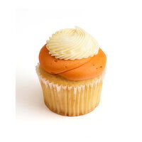 Fresh Pumpkin Cream Cheese Cupcake