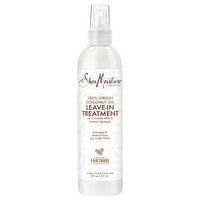 Shea Moisture Leave-in Treatment, 100% Virgin Coconut Oil - 8 Fluid ounce 