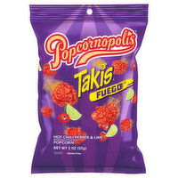 Popcornopolis Popcorn, Hot Chili Pepper & Lime, Takis Fuego - 2 Ounce 