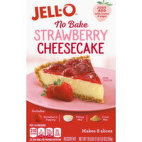 Jell-O Dessert Kit, Strawberry Cheesecake, No Bake