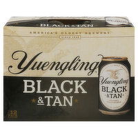 Yuengling Beer, Black & Tan, 12 Pack - 12 Each