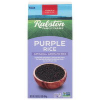 Ralston Family Farms Purple Rice, Artisanal - 16 Ounce 