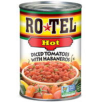 RO*TEL Hot Diced Tomatoes With Habaneros - 10 Ounce 