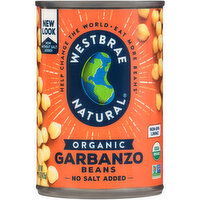 Westbrae Natural Organic Garbanzo Beans - 15 Ounce 